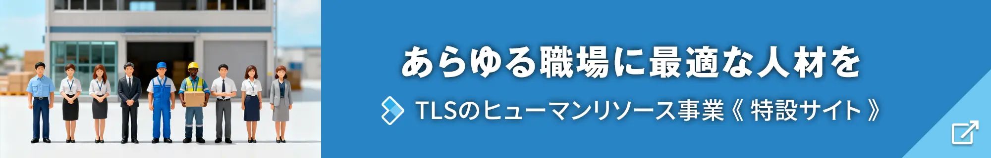 あらゆる職場に最適な人材を：TLSのヒューマンリソース事業